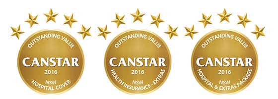 2016 Canstar health insurance state winners - New south wales