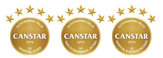 2016 Canstar health insurance state winners - South Australia