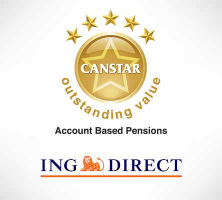 ING DIRECT Living Super Pension wins CANSTAR 5 star award