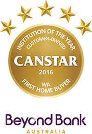 Beyond Bank wins Customer Owned Institution of the Year for First Home Buyers - WA