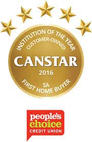 People's Choice wins Customer Owned Institution of the Year for First Home Buyers - SA