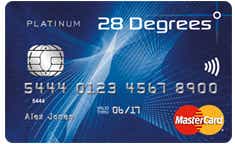 28 Degrees Platinum MasterCard