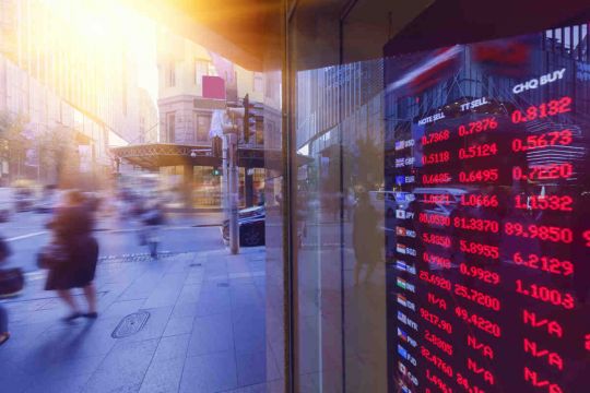 Exchange rates board