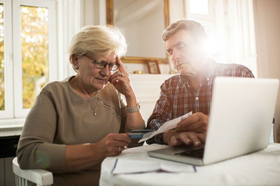 Older couple's credit card cost more than expected