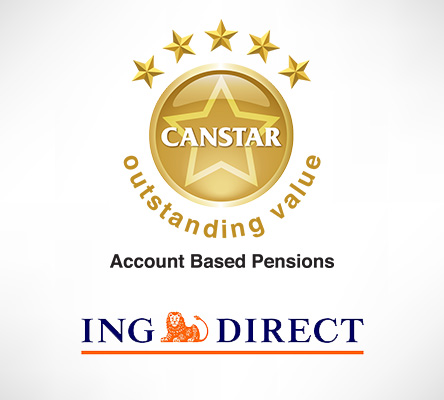 ING DIRECT Living Super Pension wins CANSTAR 5 star award