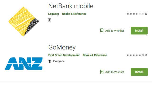fake banking apps