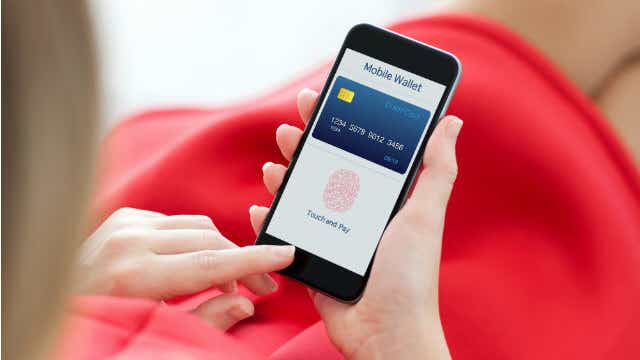 mobile banking fingerprint phone
