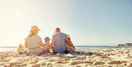 family-on-beach-holiday