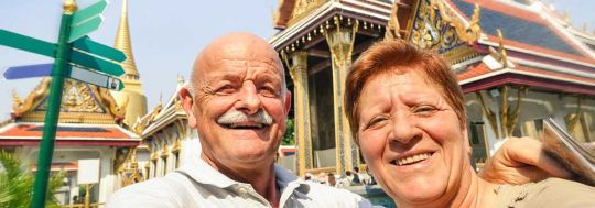 An explanation of what happens to your eligibility for the Age Pension in Australia if you travel or move overseas.