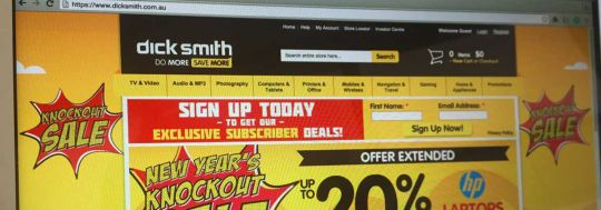 Can you get your money back from Dick Smith?