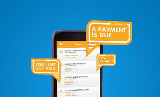 Bankwest Easy Alerts offer customised experience