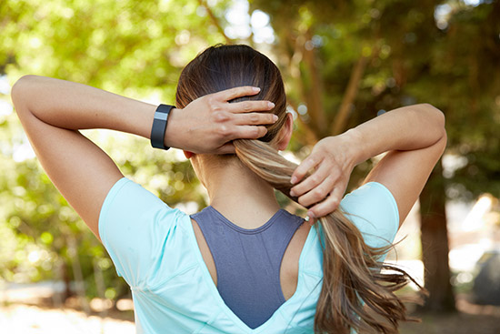 FitBit Running Girl