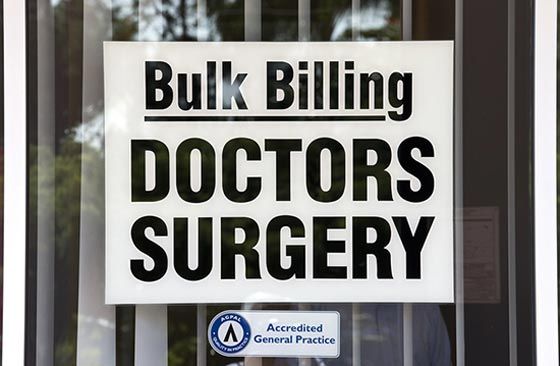 Bulk-billing rates remain high. AAP/Dave Hunt