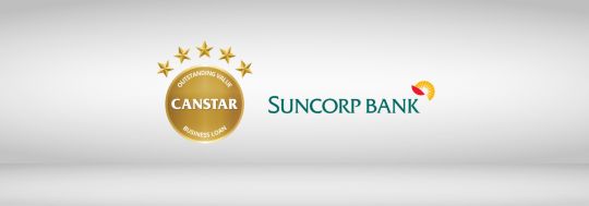 Suncorp's Commercially and Residentially Secured Term Loans received 5-star ratings from CANSTAR in 2016 for Business Loans in our Term Loans profile.