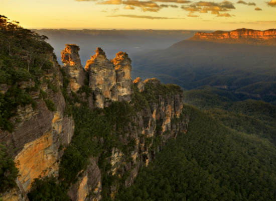 Three Sister Rock Formation Blue Mountains
