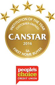 People's Choice wins Customer Owned Institution of the Year for First Home Buyers - SA