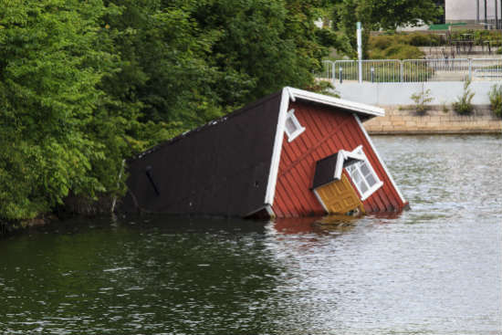 Storm flooding