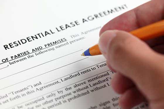 Tenancy agreement and landlord insurance policy