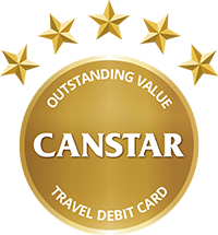 Canstar Outstanding Value Travel Debit Card