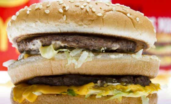 Big Mac burger &#8211; cropped version