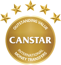 CANSTAR 2016 - Outstanding Value - International Money Transfers