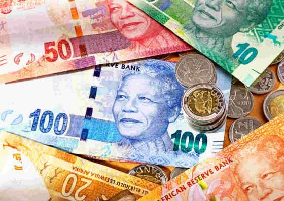 South African rand 