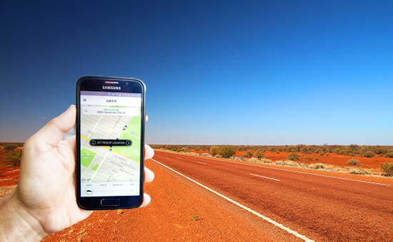 uber in northern territory