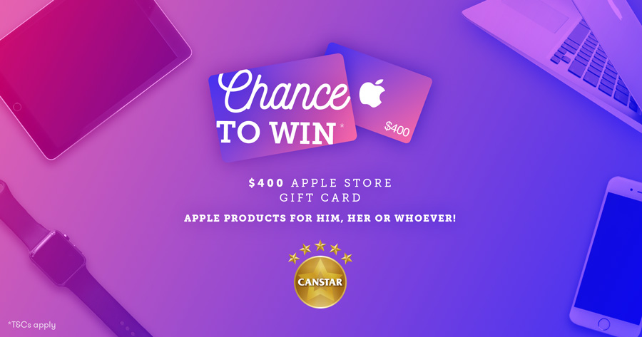 Chance to win $400 Apple Store Gift Card
