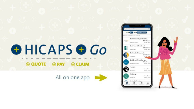 HICAPS Go app launch