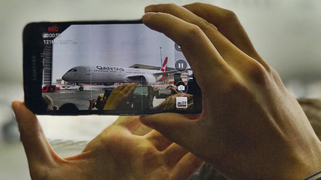 Qantas dreamliner