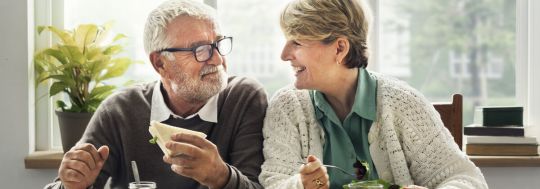 Pensioner couple