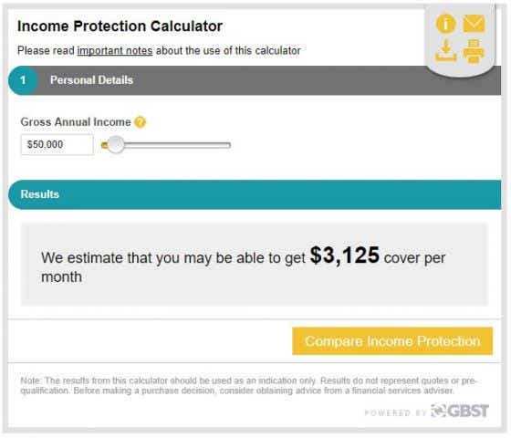 Income Protection Calculator