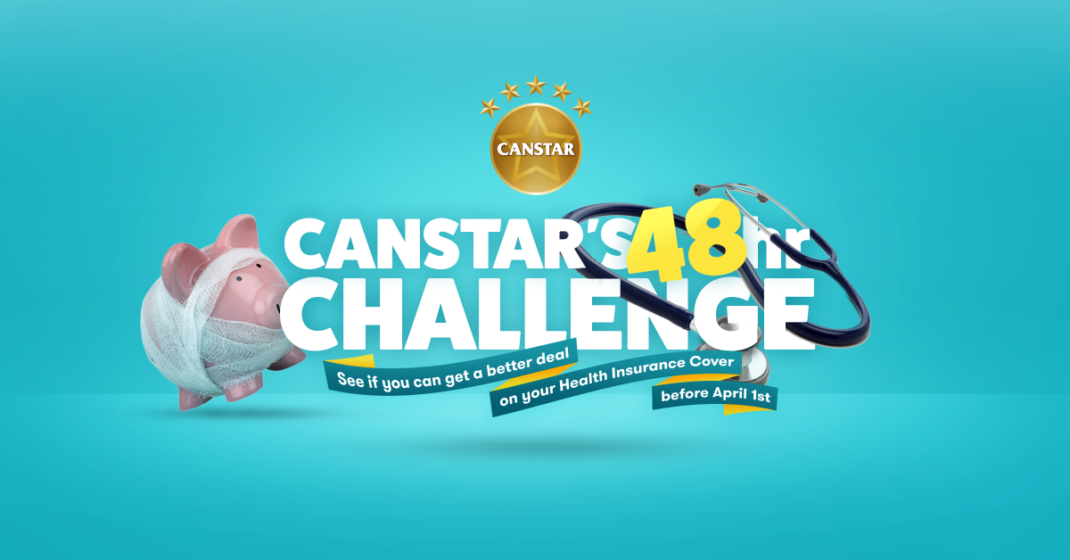 Canstar's 48hr Challenge to find better health insurance.