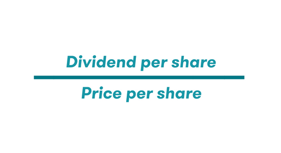 Dividend yield ratio