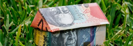 origami money house