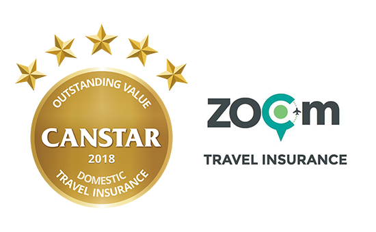 Zoom Travel Insurance received the award for Outstanding Value Domestic Travel Insurance in this year’s Star Ratings.