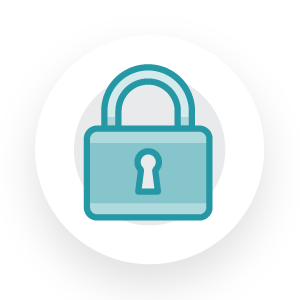 We keep your information safe and securely encrypted