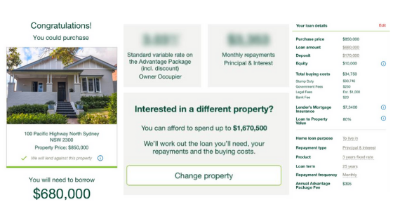a. St. George home loan application platform