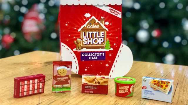 Coles Little Shop christmas collection launch