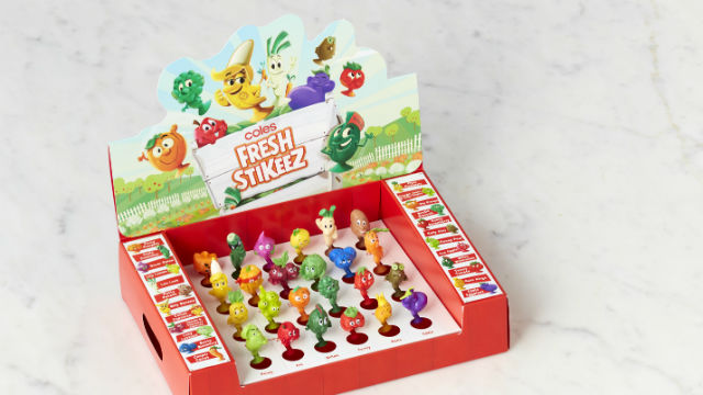 Coles Stikeez collectables launch