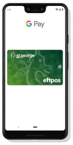 eftpos available for Westpac subsidiaries via Google Pay