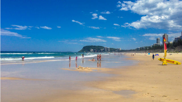 Road trip - Burleigh Heads Beach Gold Coast QLD