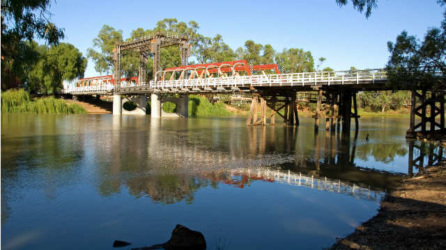 The Murray River.