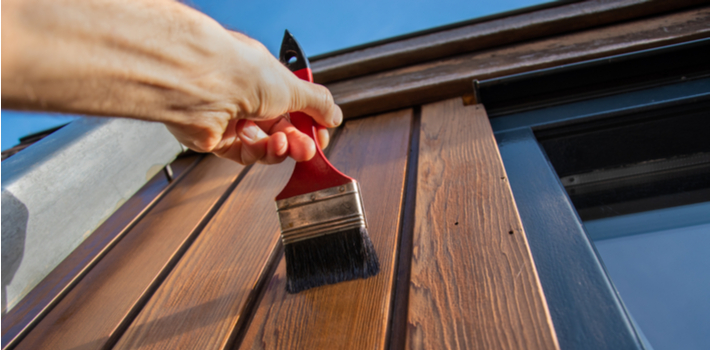 Home renovations painting outside your house