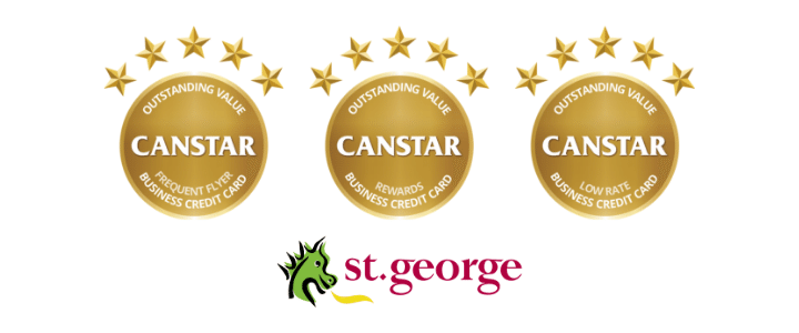 2019 Business Credit Cards Award Winner- St George