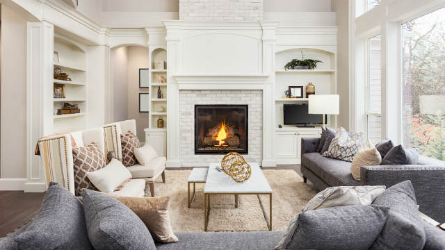 A formal lounge room.