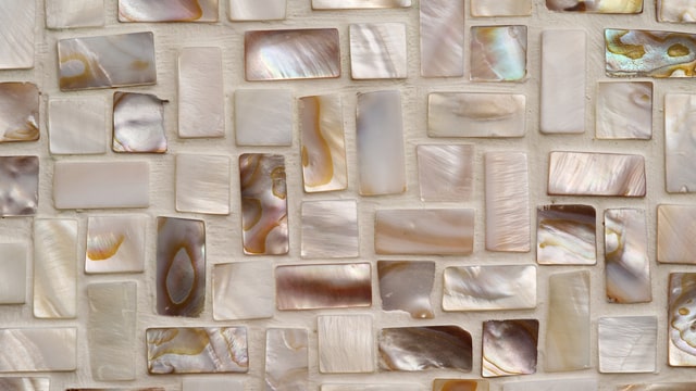mother of pearl tiles