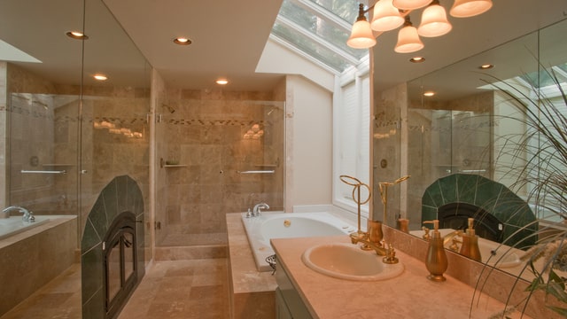travertine tiles