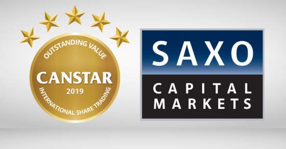 saxo capital markets share trading award winner