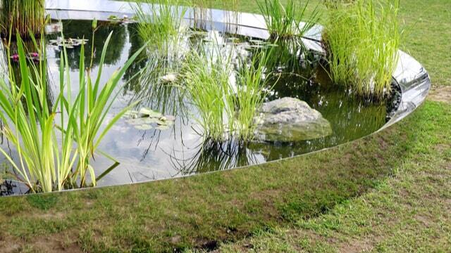 metal edge pond